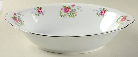 10" Oval Vegetable Bowl