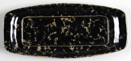 Agate Black and Tan 1/4 Lb Butter No Lid