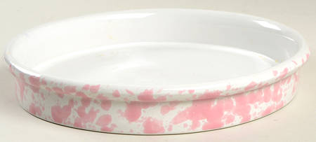 Agate Pink 9" Pie Baking Plate