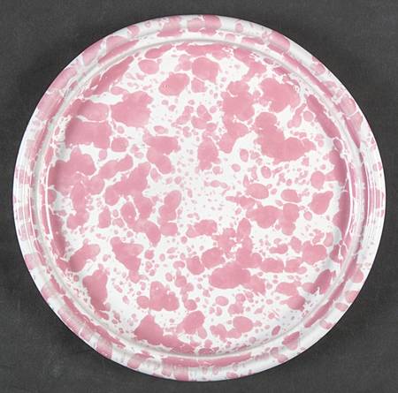 Agate Pink Salad Plate