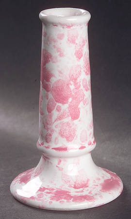 Agate Pink 5" Candlestick