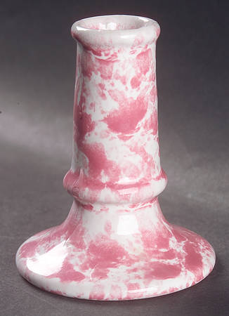 Agate Pink Small Candlestick
