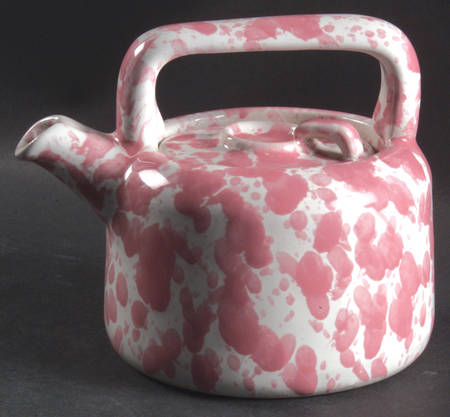 Agate Pink Mini Teapot & Lid