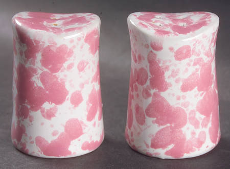 Agate Pink Salt & Pepper Set