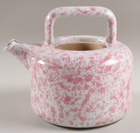 Agate Pink Teapot No Lid