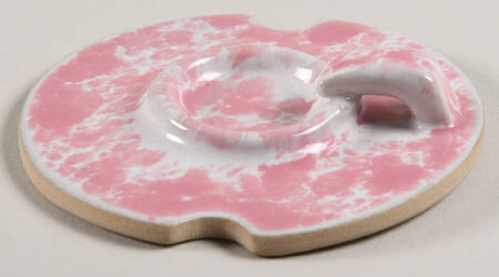 Agate Pink Lid for Teapot