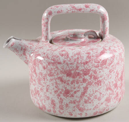 Agate Pink Teapot & Lid