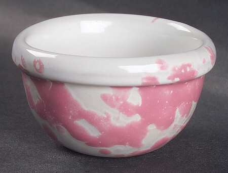 Agate Pink Votive Crock