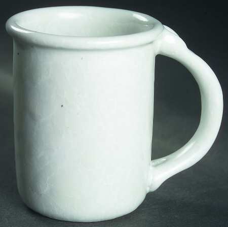 Agate White On White Mug