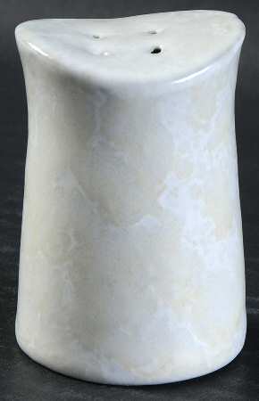 Agate White On White Pepper Shaker