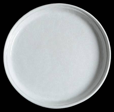 Agate White On White Coupe Dinner Plate