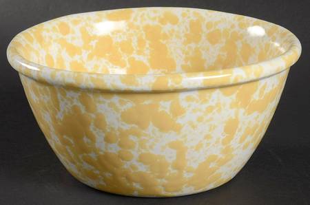 Agate Yellow (Morning Glory) 7" Mixing Bowl