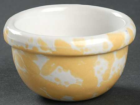 Agate Yellow (Morning Glory) Ramekin No Saucer