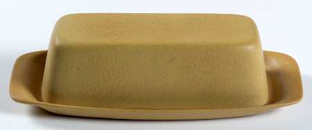 Tawny 1/4 Lb Covered Butter by Bennington Potters