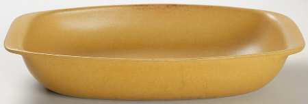 Tawny 9" Oval Vegetable Bowl by Bennington Potters