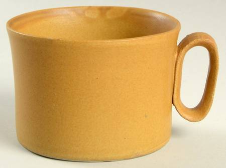 Tawny Flat Cup by Bennington Potters