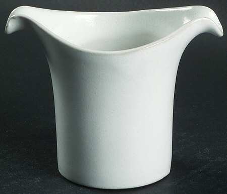 White Creamer by Bennington Potters