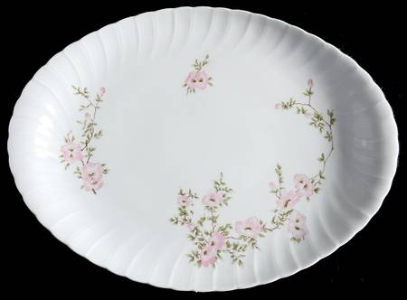 Amandine 15" Oval Serving Platter by Bernardaud