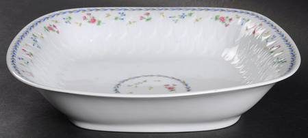 Artois Bleu 9" Square Vegetable Bowl