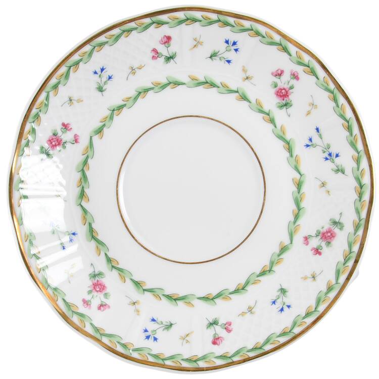 Artois Vert (Versailles Shape) Saucer for Footed Cup