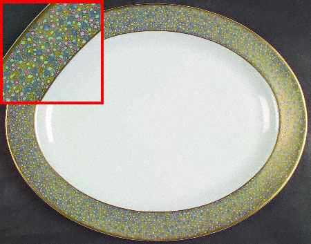 Boston 15" Oval Serving Platter
