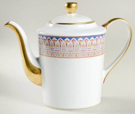Consulat Coffee Pot & Lid by Bernardaud
