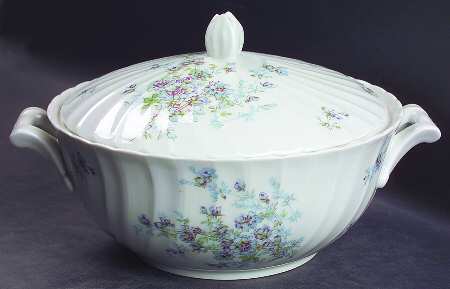 Gabrielle Round Covered Vegetable by Bernardaud