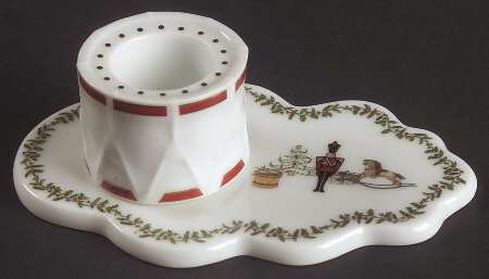 Grenadiers Single Light Candlestick by Bernardaud