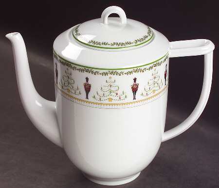 Grenadiers Coffee Pot & Lid by Bernardaud