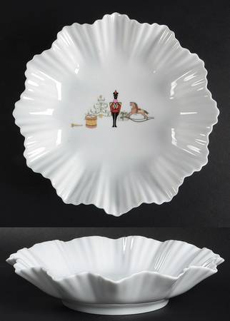 Grenadiers Large Danielle Bowl by Bernardaud