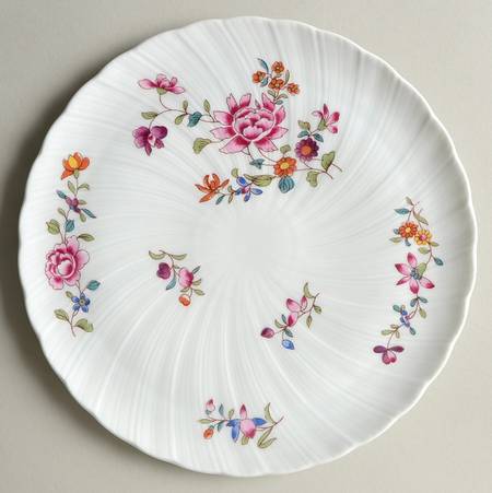 Lowestoft Dessert/Pie Plate by Bernardaud