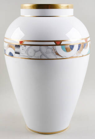 Paris (Geometric Nudes) 13" Vase