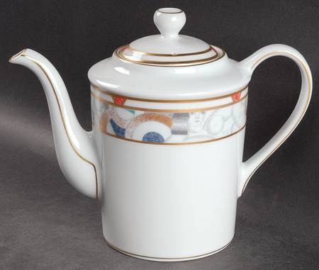 Paris (Geometric Nudes) Coffee Pot & Lid