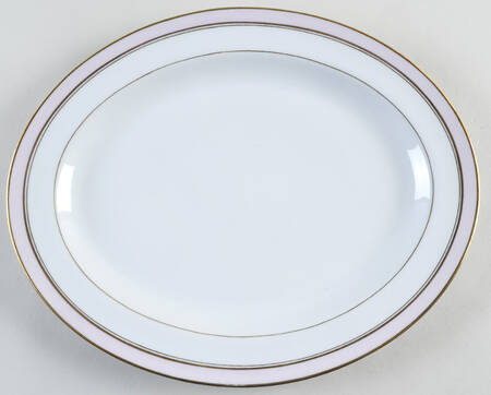 Pergolese Rose 13" Oval Serving Platter