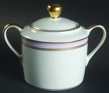 Pergolese Rose Sugar Bowl & Lid