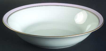 Pergolese Rose 9" Round Vegetable Bowl