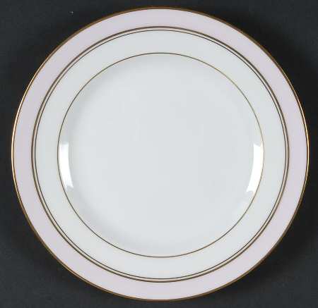 Pergolese Rose Bread & Butter Plate by Bernardaud