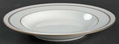 Pergolese Rose Rim Soup Bowl