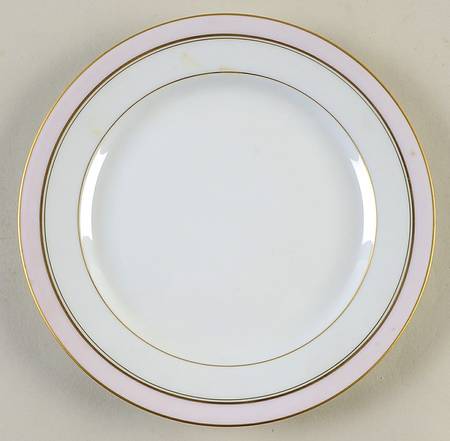 Pergolese Rose Salad Plate by Bernardaud