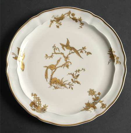 Reine Elizabeth Luncheon Plate
