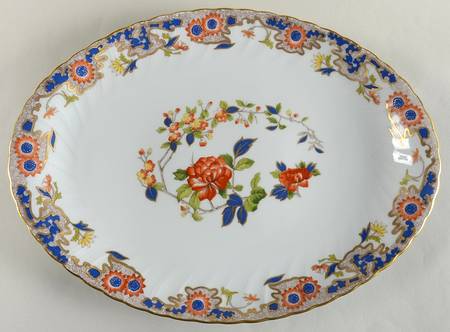 Singapour 15" Oval Serving Platter by Bernardaud