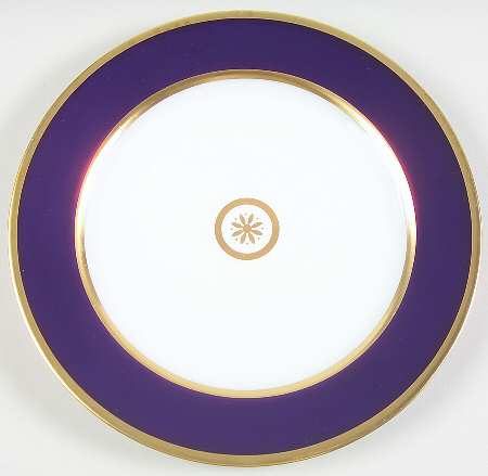 Sparte Cobalt Blue Salad Plate