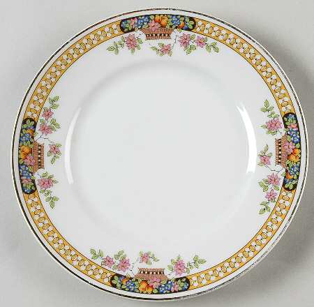 Winton (Design Off Edge) Salad Plate by Bernardaud