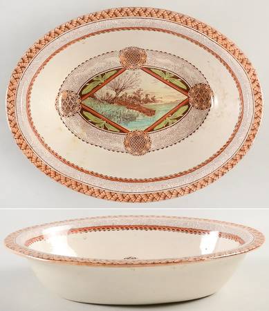 Wisconsin 9" Oval Vegetable Bowl