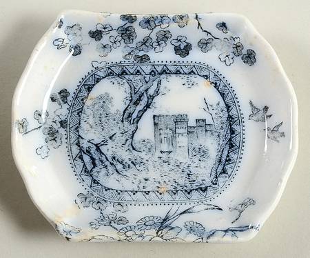 Woodland Blue Tea Bag Holder