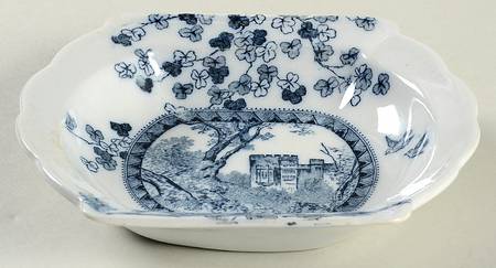 Woodland Blue 6" Sweet Meat Dish