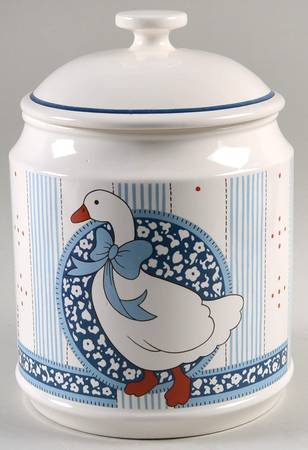 Blue Goose Extra Large Canister & Lid