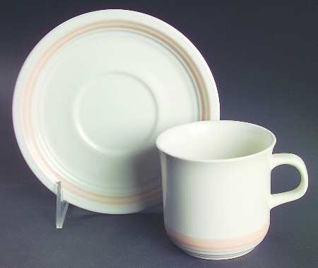 Michelle Flat Cup & Saucer Set