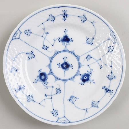 Blue Traditional (No Trim) Dessert/Pie Plate