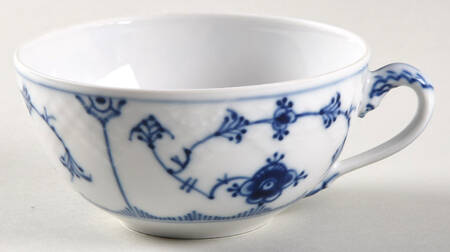 Blue Traditional (No Trim) Flat Cup